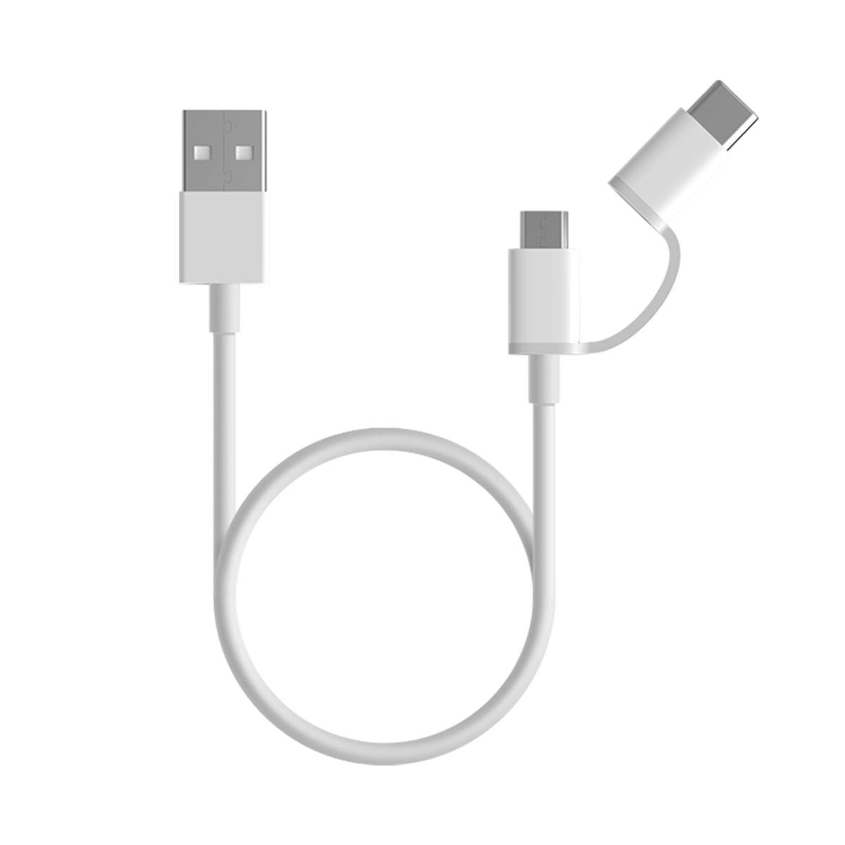 Mi 2-i-1 USB-kabel (Micro USB til Type C)