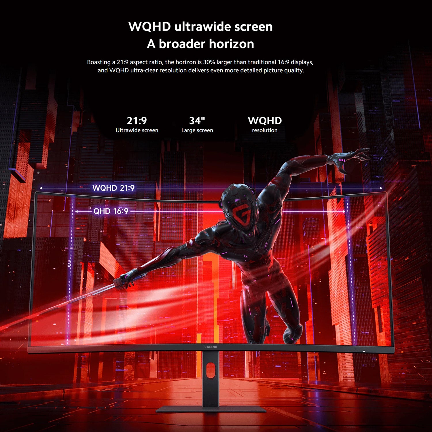 Xiaomi Curved Gaming Monitor G34wQi EU