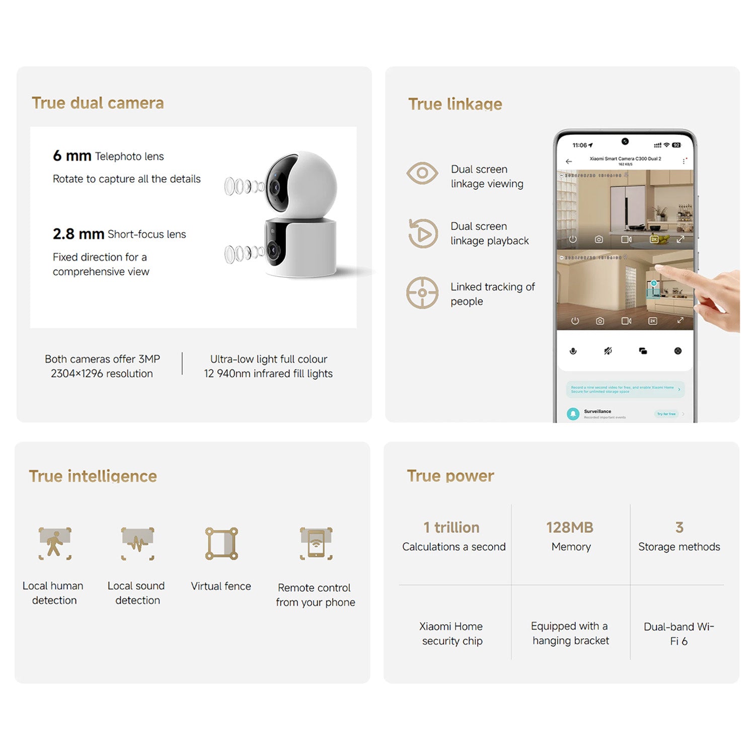 Xiaomi Smart Camera C300 Dual EU
