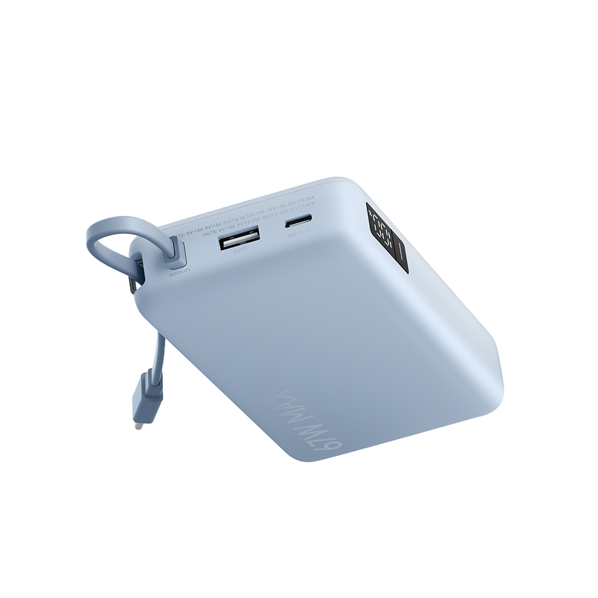Xiaomi 67W Power Bank 20000 (integrert kabel)