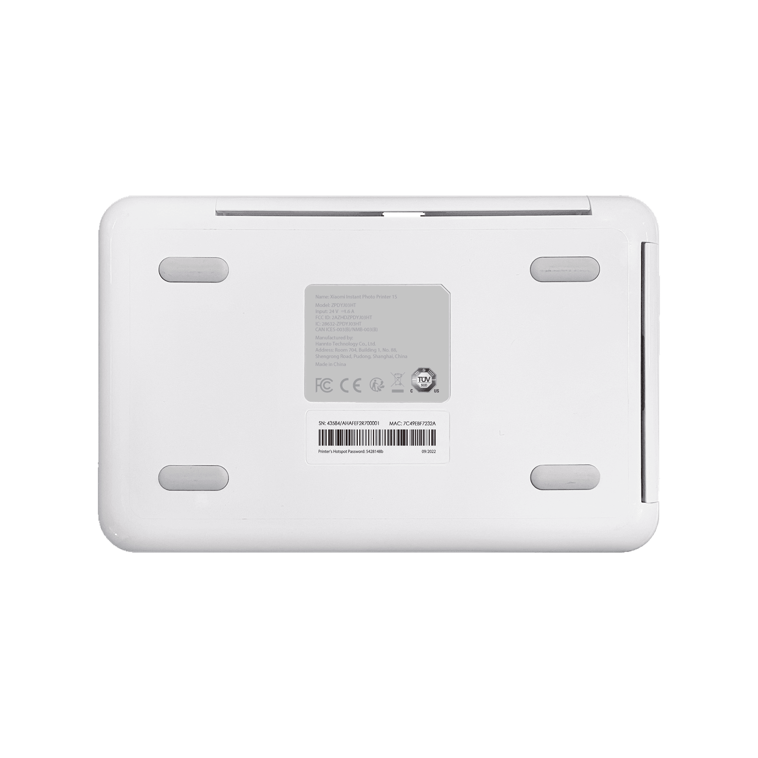 Xiaomi øyeblikkelig fotoskriver 1S sett EU