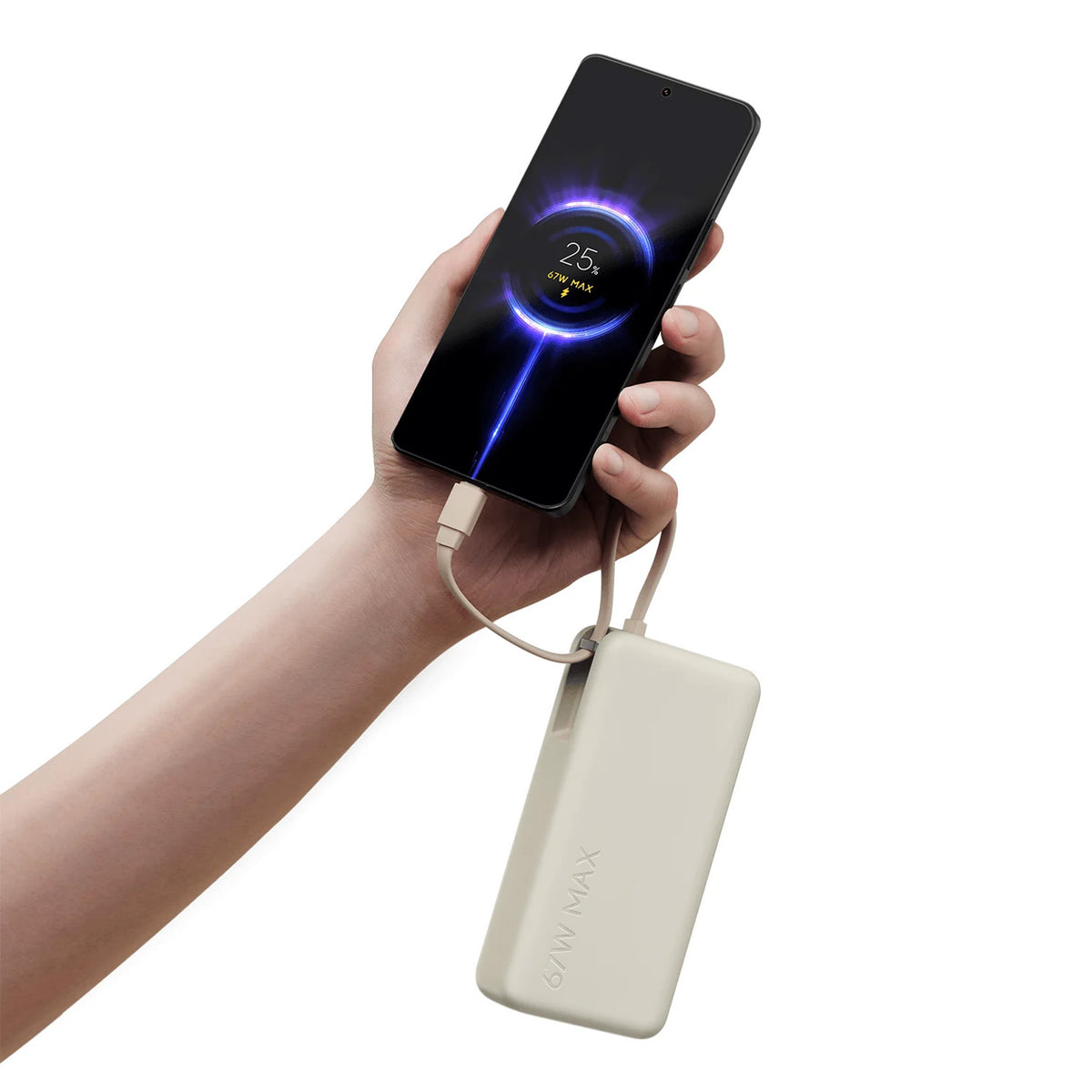 Xiaomi 67W Power Bank 20000 (integrert kabel)