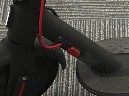 Ladesete for elektrisk sparkesykkel