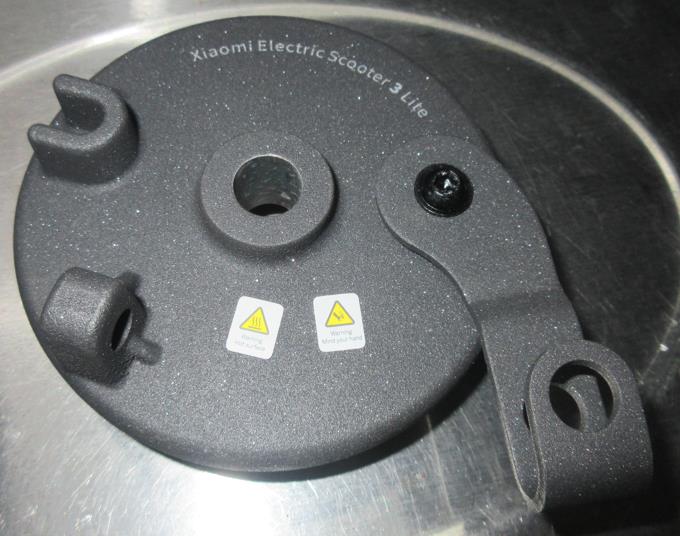 Elektrisk scooter trommelbrems - svart