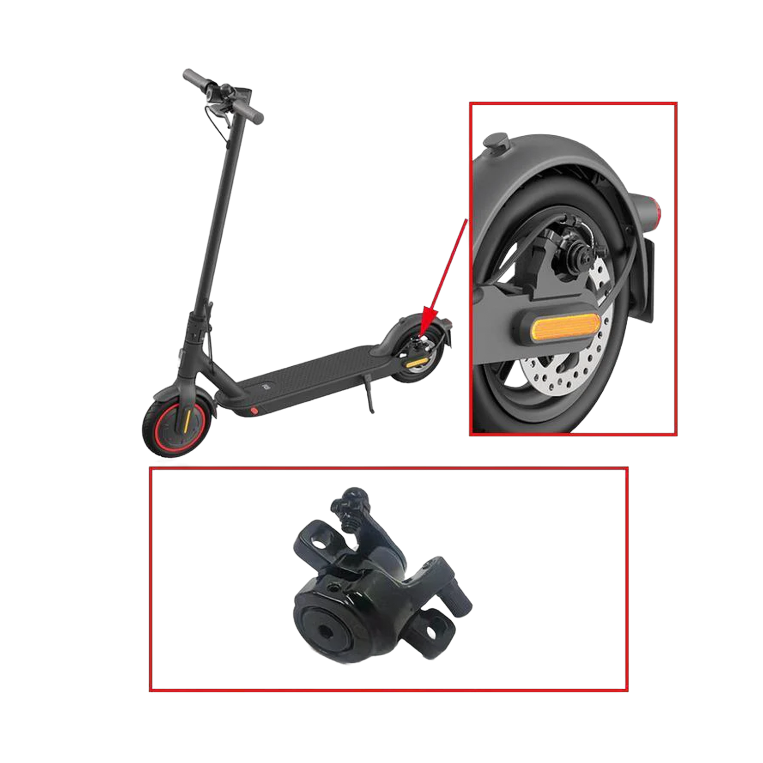 Skivebrems Base-Mi Electric Scooter Pro