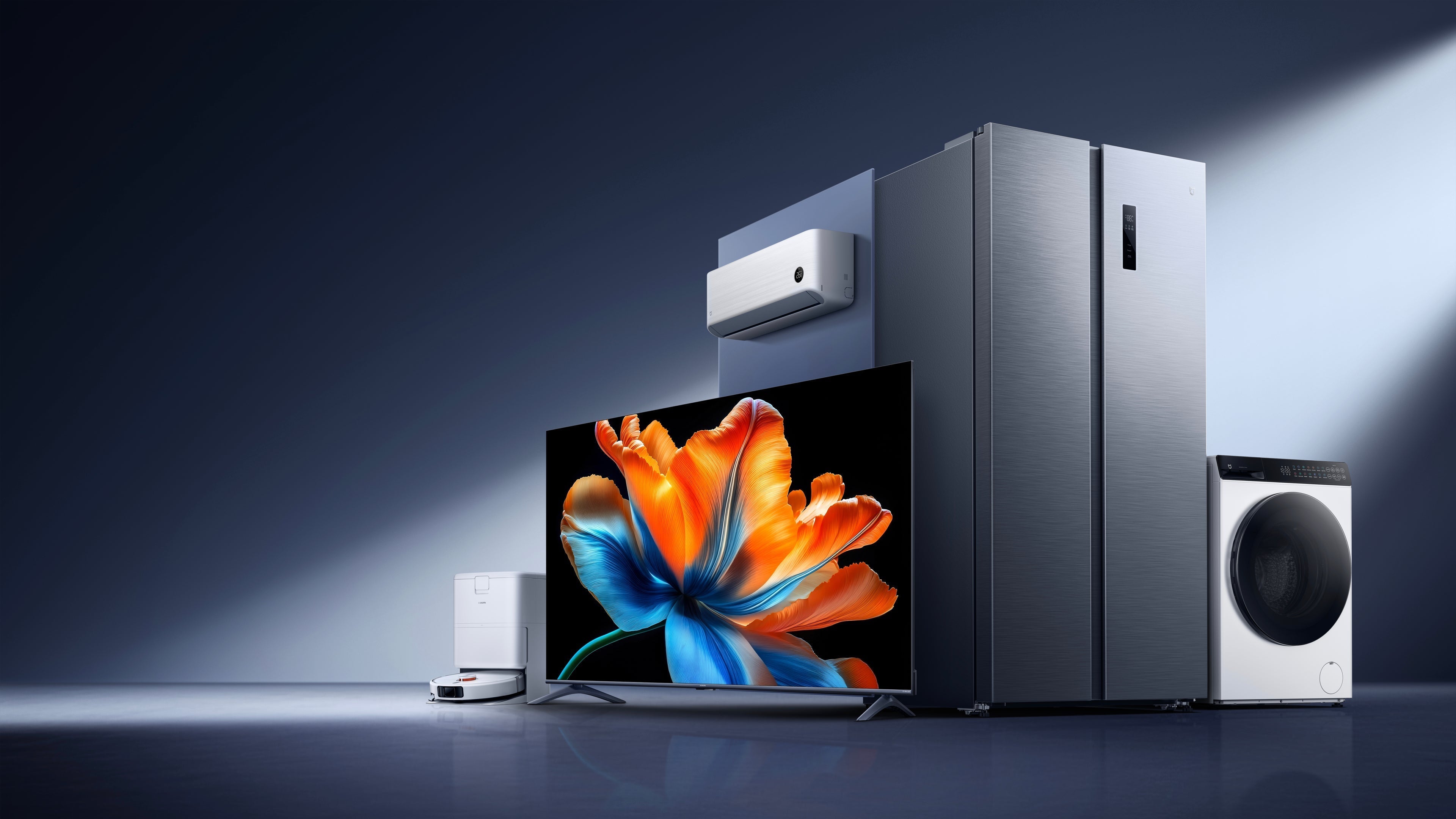Xiaomi Unveils Five Smart Tech Appliances, Including Major Appliances, TV, and Robot Vacuum