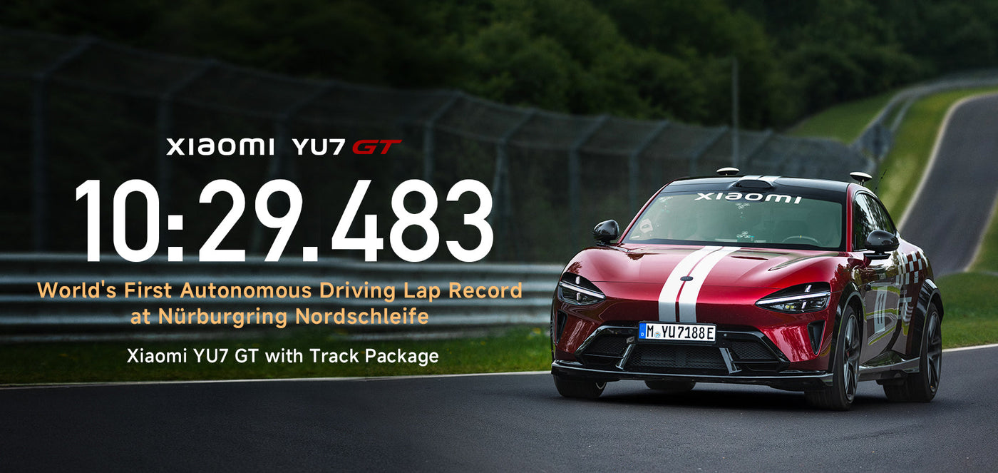 Xiaomi EV Sets World's First Official Autonomous Driving Lap at Nürburgring Nordschleife