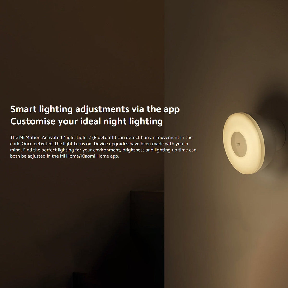 Mi bevegelsesaktivert nattlys 2 (Bluetooth) - klasse C