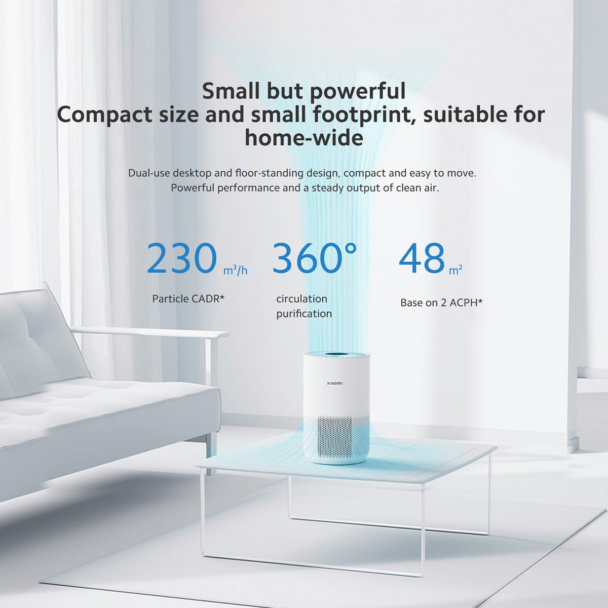 Xiaomi Smart Air Purifier 4 Compact EU klasse B