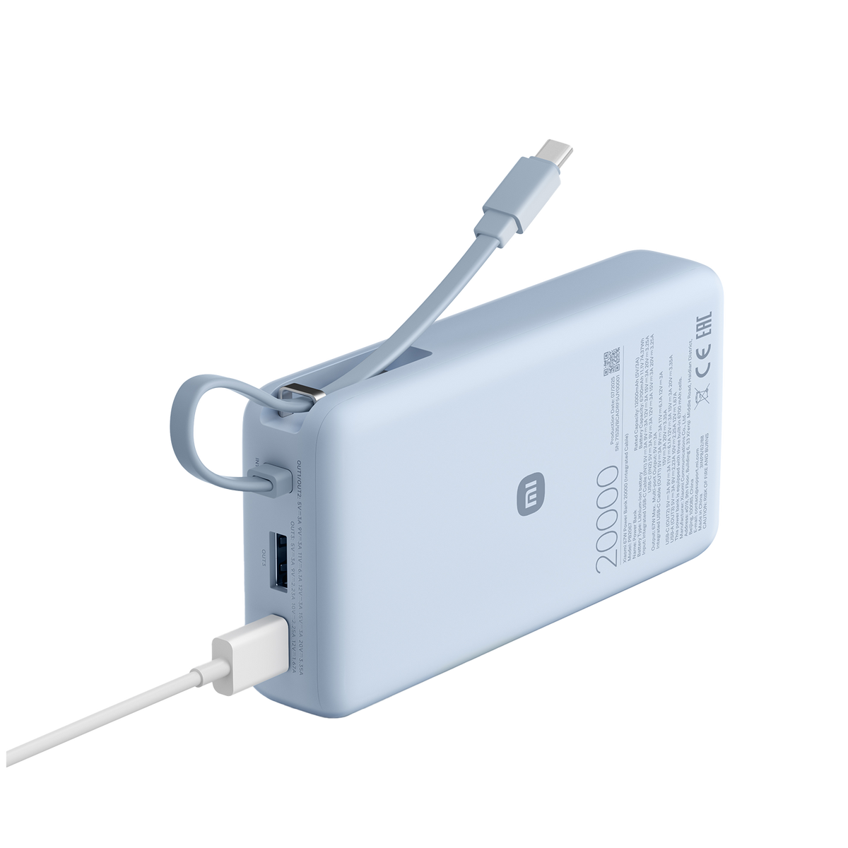 Xiaomi 67W Power Bank 20000 (integrert kabel)