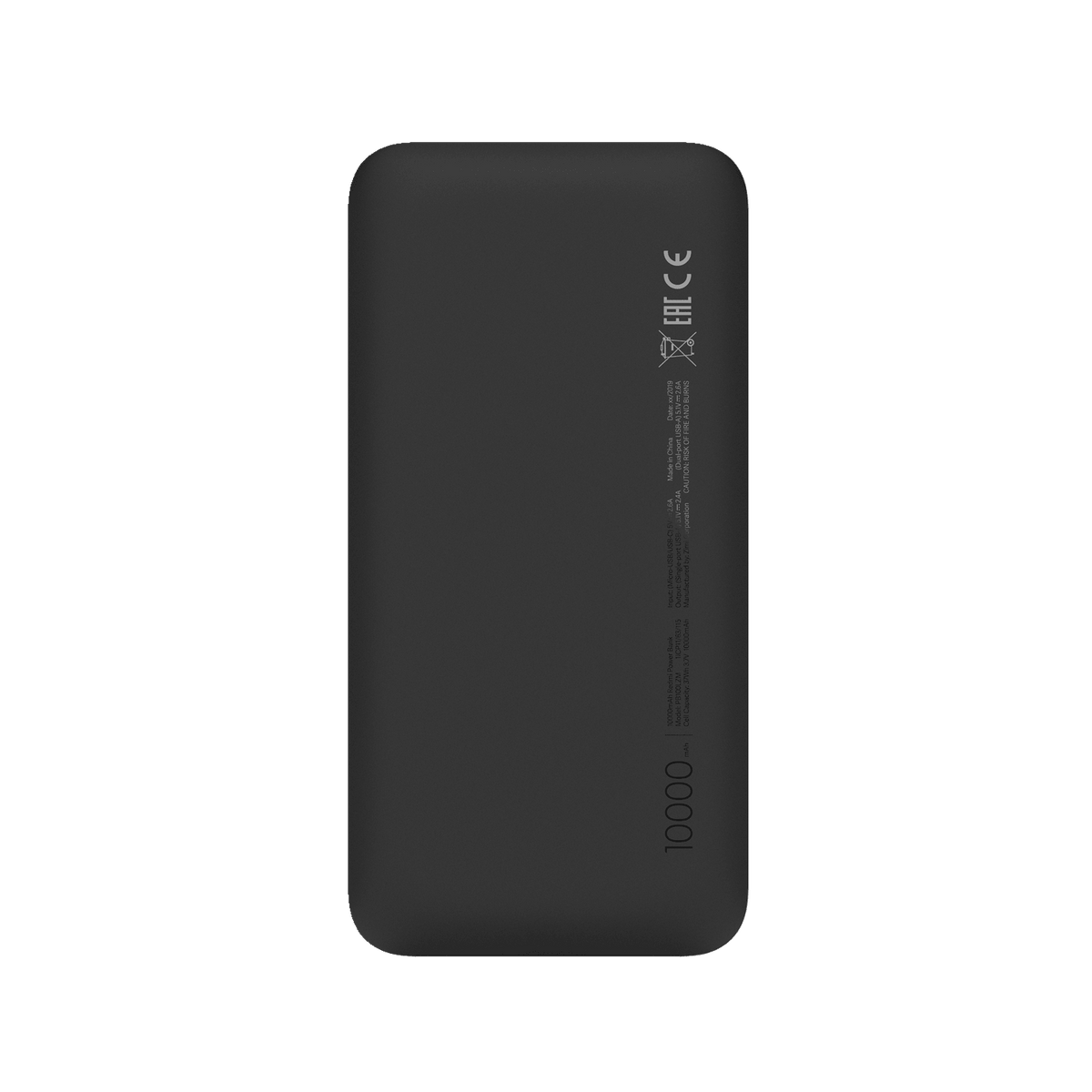 10000mAh REDMI Powerbank Svart