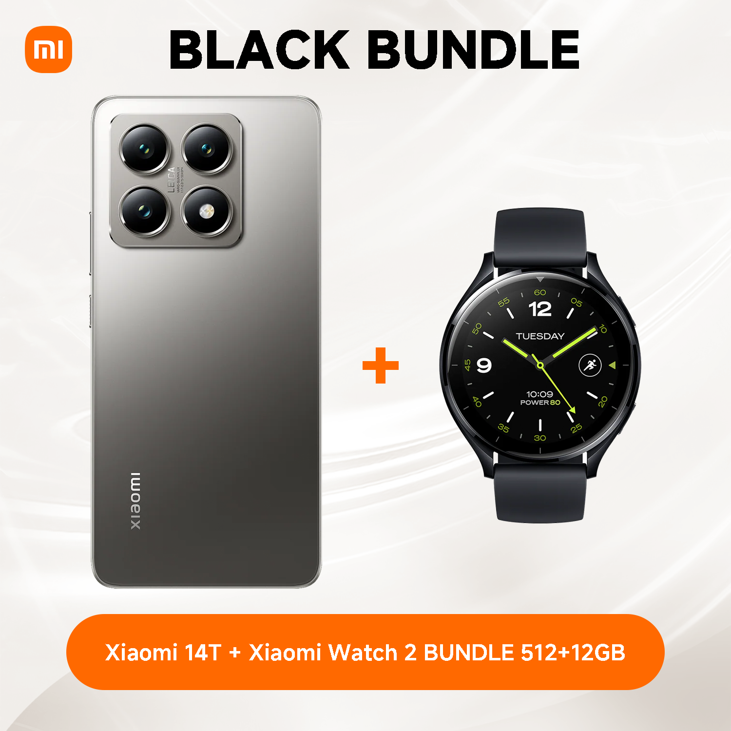 Xiaomi 14T + Xiaomi Watch 2 BUNDLE 512 + 12 GB