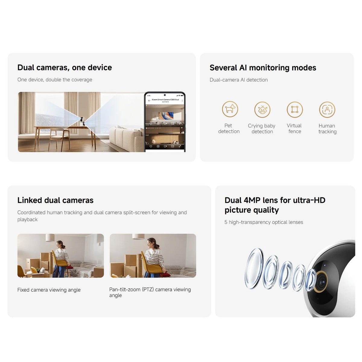 Xiaomi Smart Camera C500 Dual EU