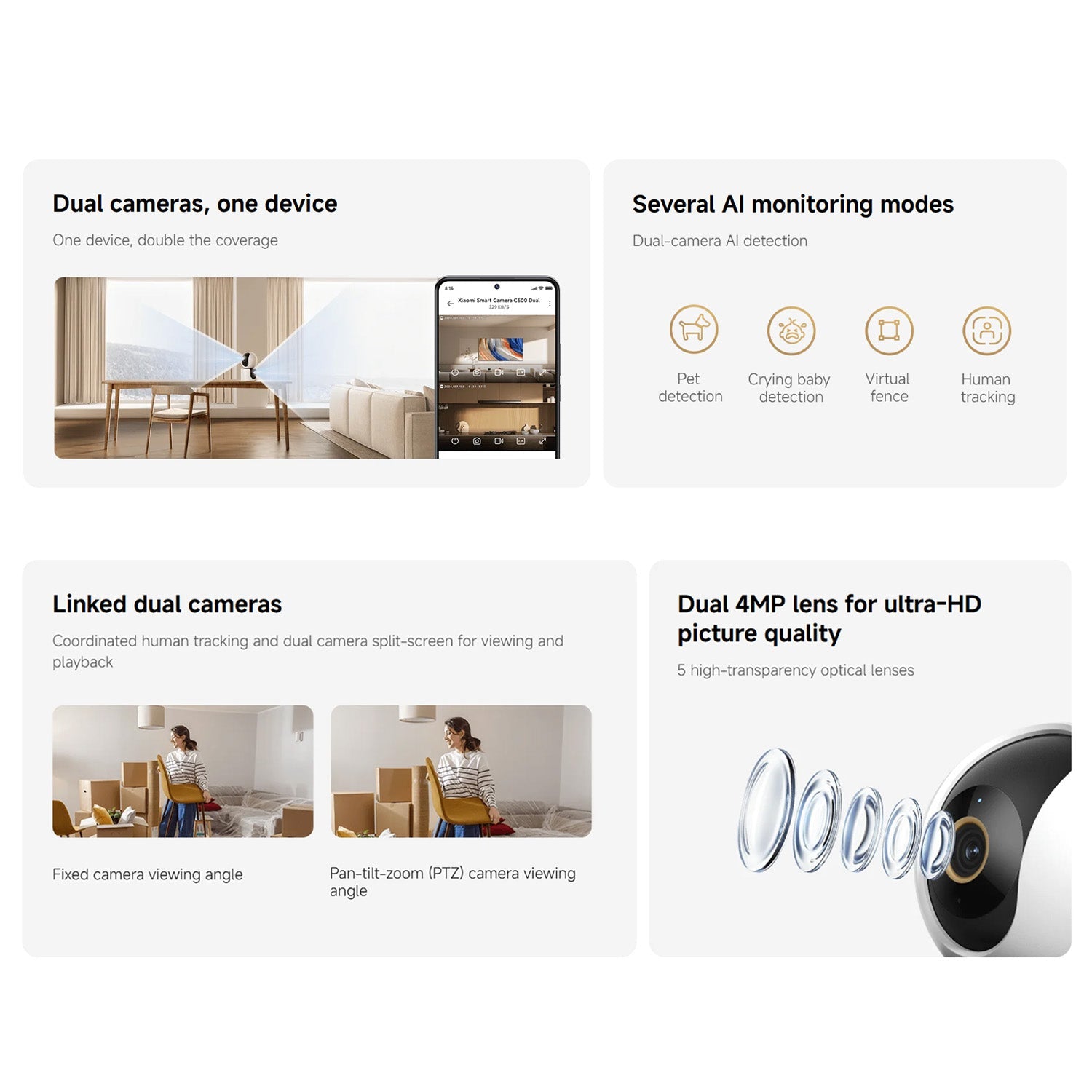Xiaomi Smart Camera C500 Dual EU