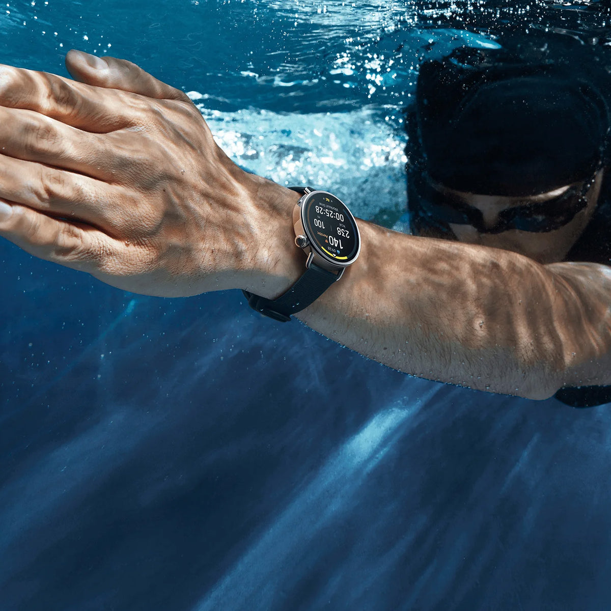 Xiaomi Watch S4 41mm Fluororubber Strap(Black)
