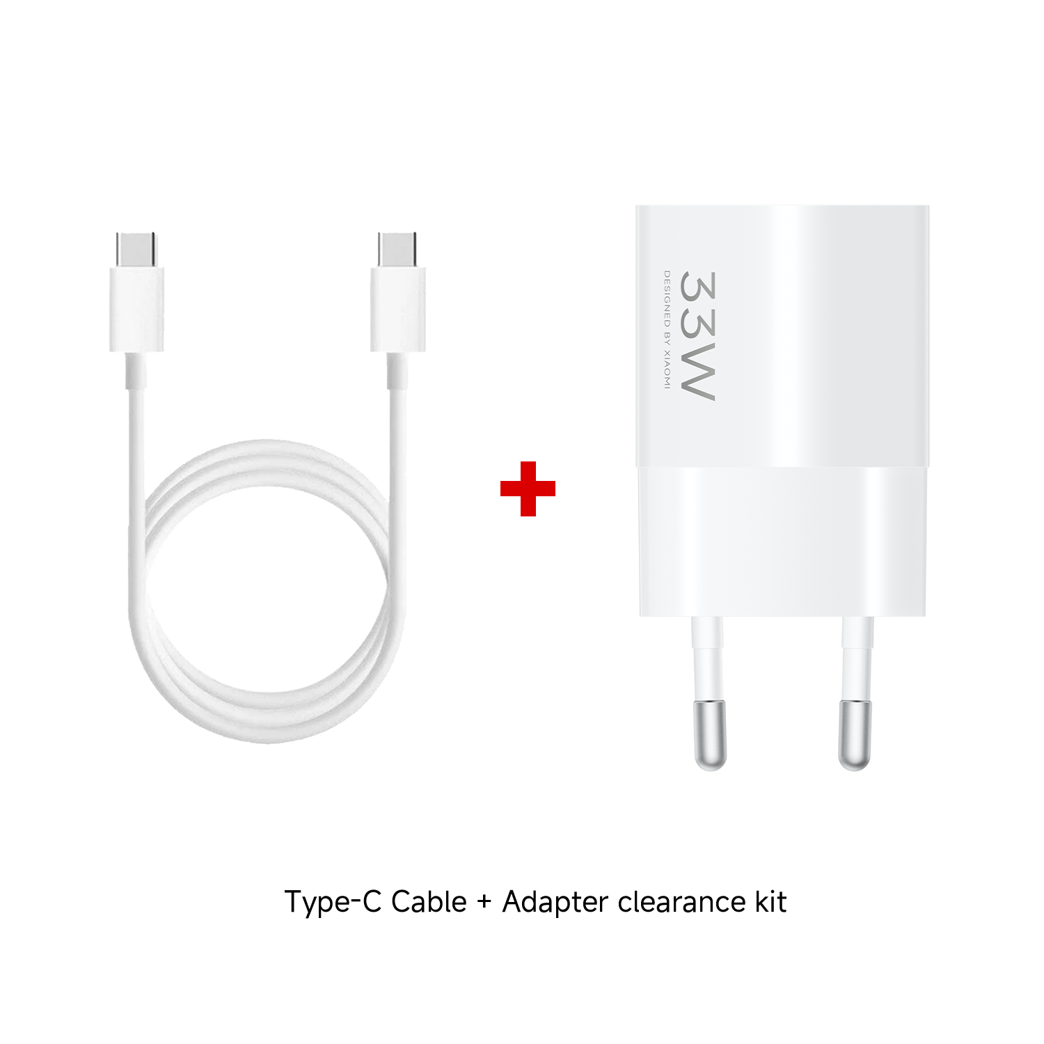 Xiaomi 33W Nano Power Adapter + USB Type-C to Type-C Cable 150cm