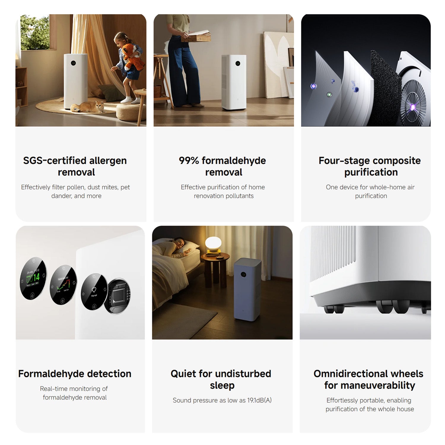 Xiaomi Mijia Smart luftrenser Max EU