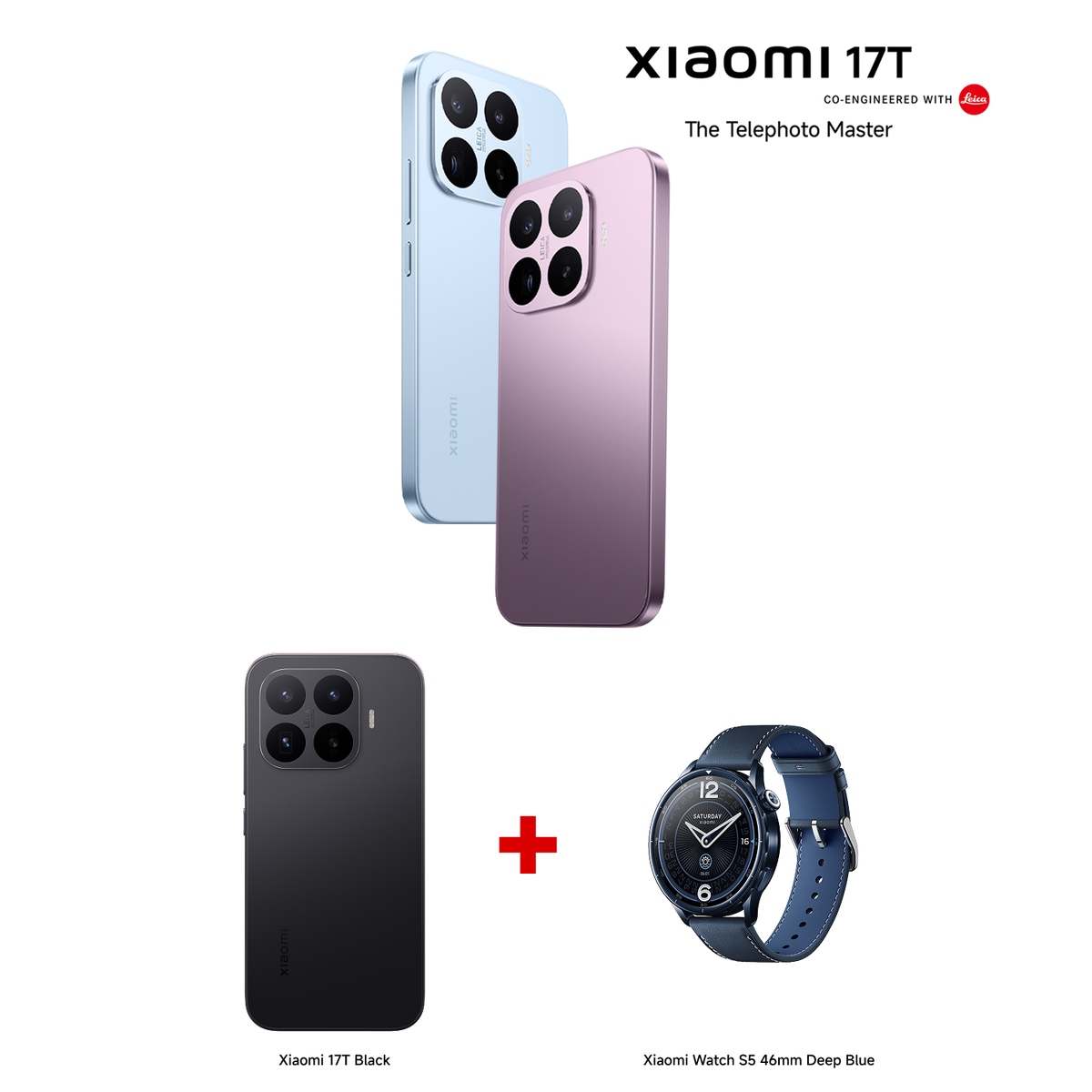 Xiaomi 17T 12GB RAM 256GB ROM + Watch S5 Bundle