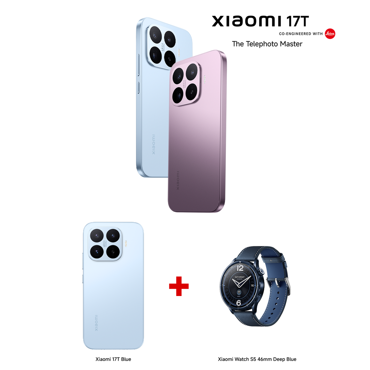 Xiaomi 17T 12GB RAM 256GB ROM + Watch S5 Bundle