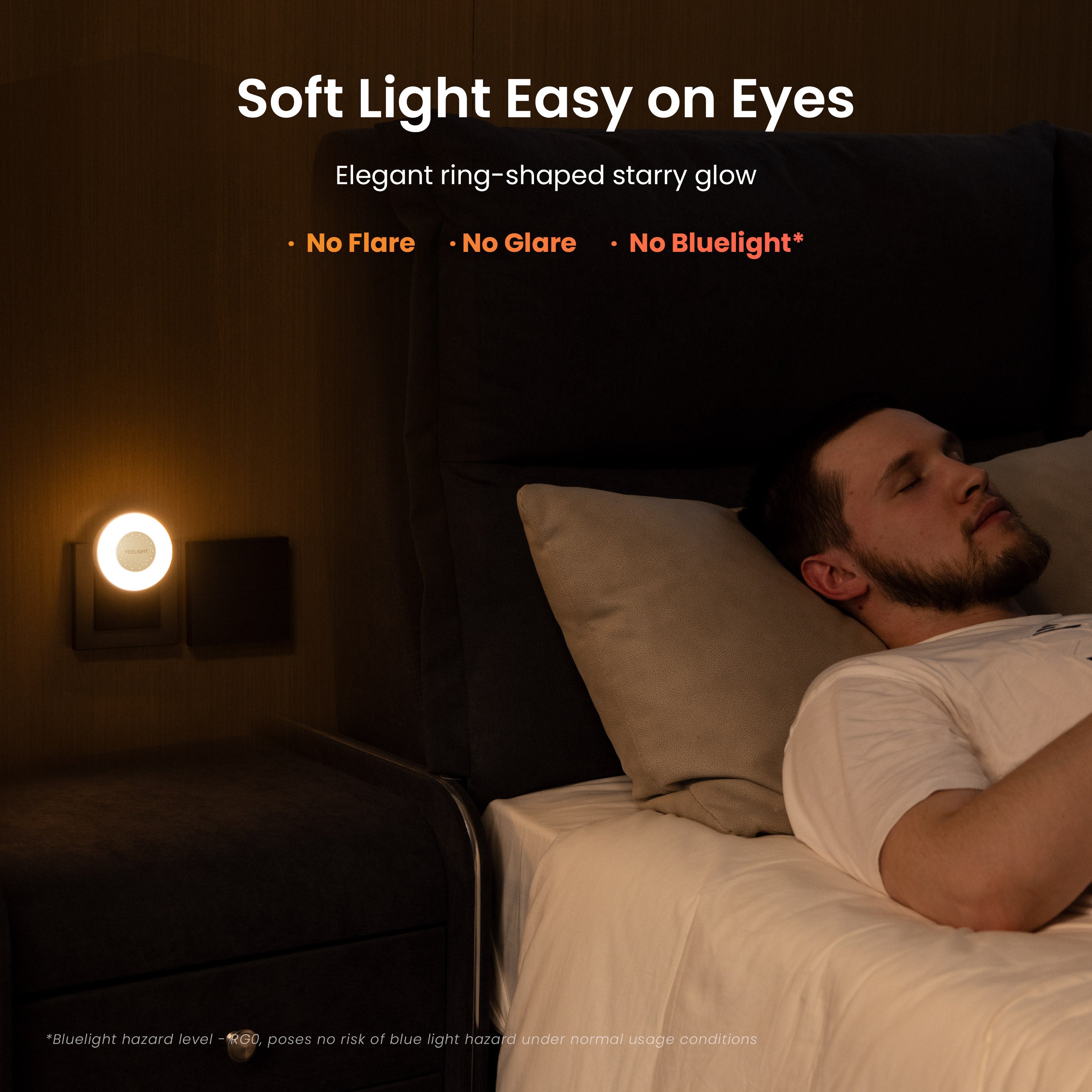 Yeelight USB Charger With Nightlight Function - Jelly 4 Plus