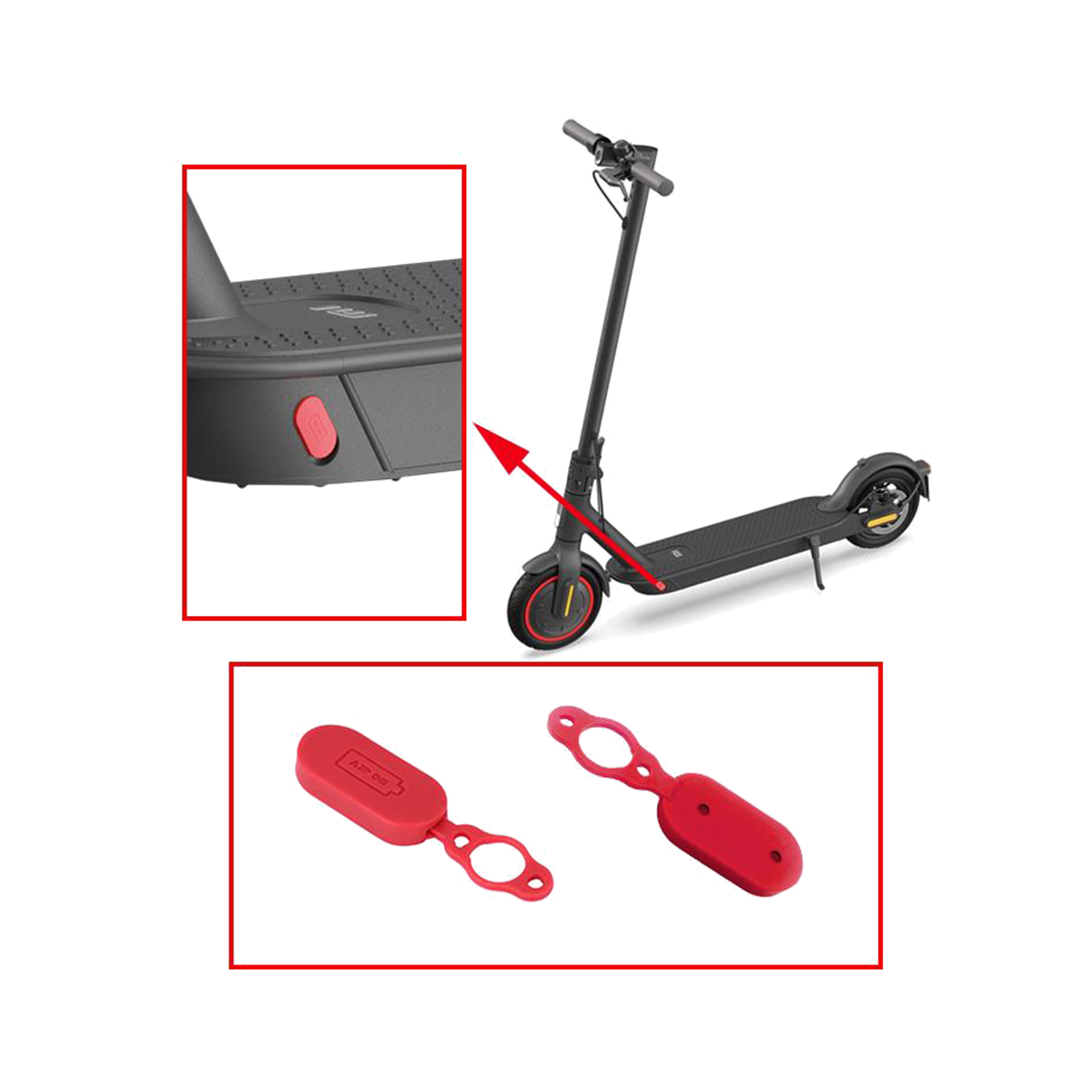 Ladeport Plug-MI Scooter