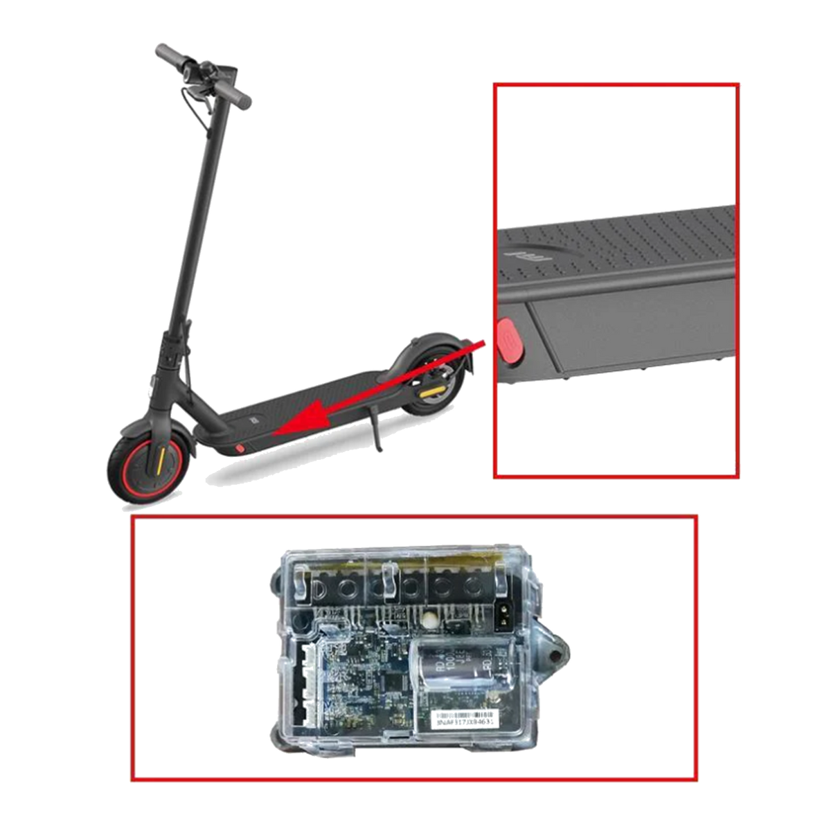 Kontrollkortsamling - Mi Electric Scooter Lite
