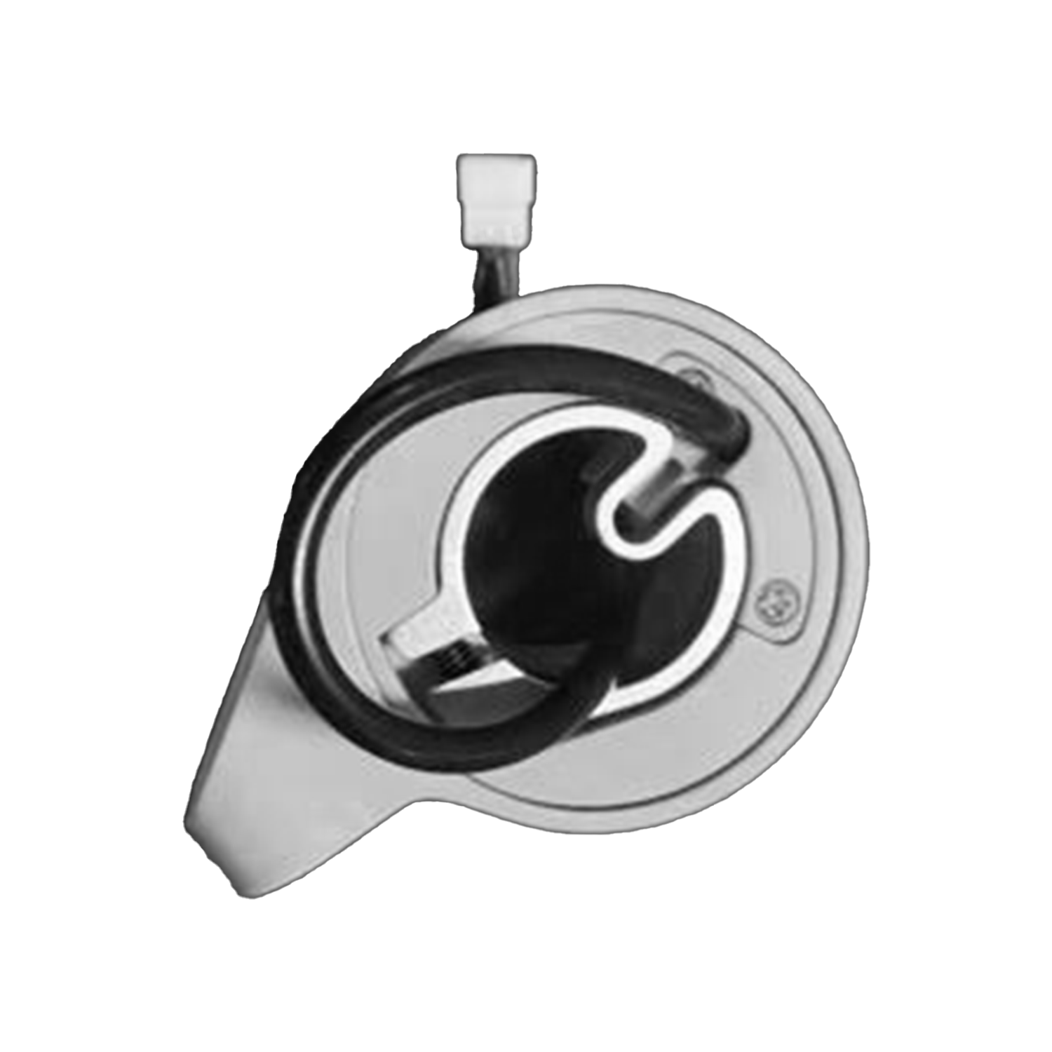 Elektrisk scooter-akselerator - hvit