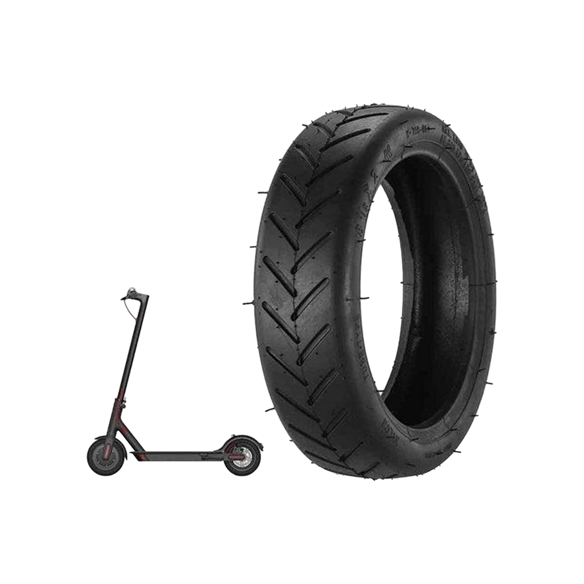 Offisielt 8,5" scooterdekk for Xiaomi elektrisk scooter M365/Pro/Scooter3/Essential/ 3Lite