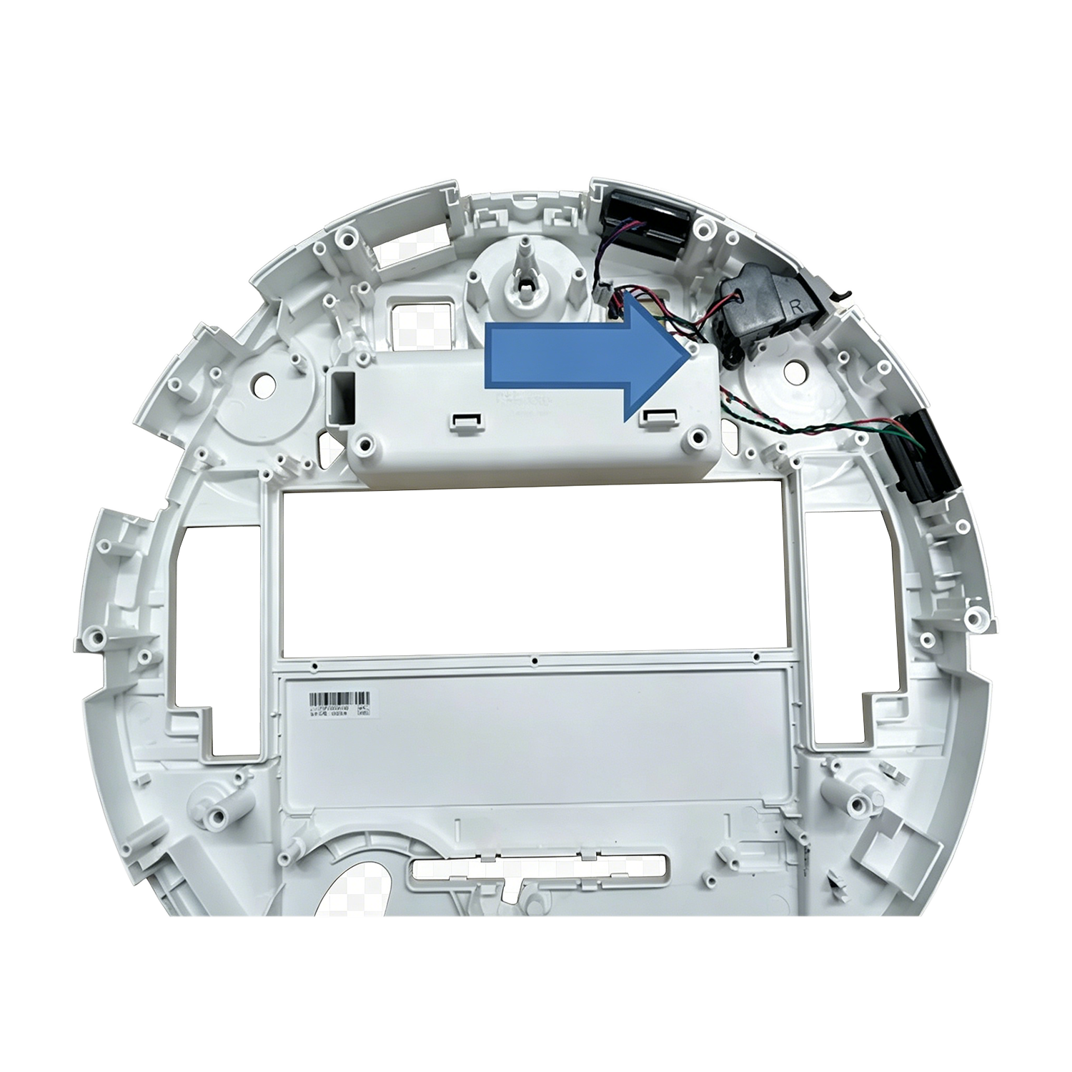 R Jord- og fotoelektrisk kollisjonsenhet - Mi Robot Vacuum Mop Essential
