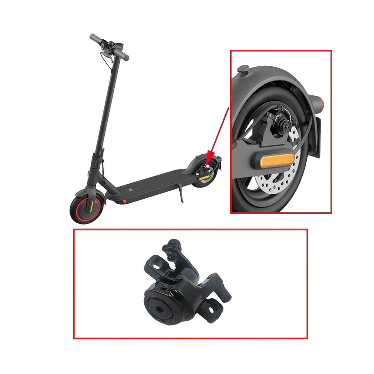 Skivebrems Base-Mi Electric Scooter Pro