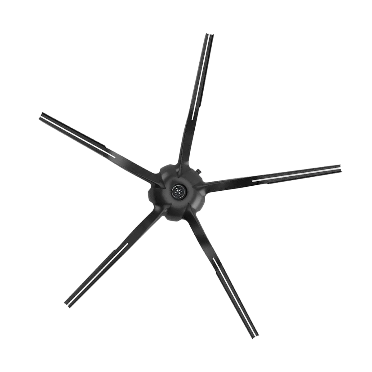 Roborock robotstøvsuger med sidebørste svart SILICONE