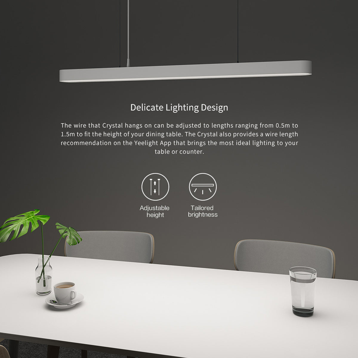 Yeelight Crystal Pendant Light ERP-versjon