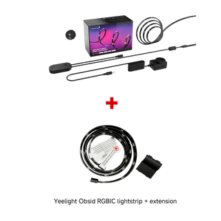 Yeelight Obsid RGBIC Lightstrip+Extension Bundle