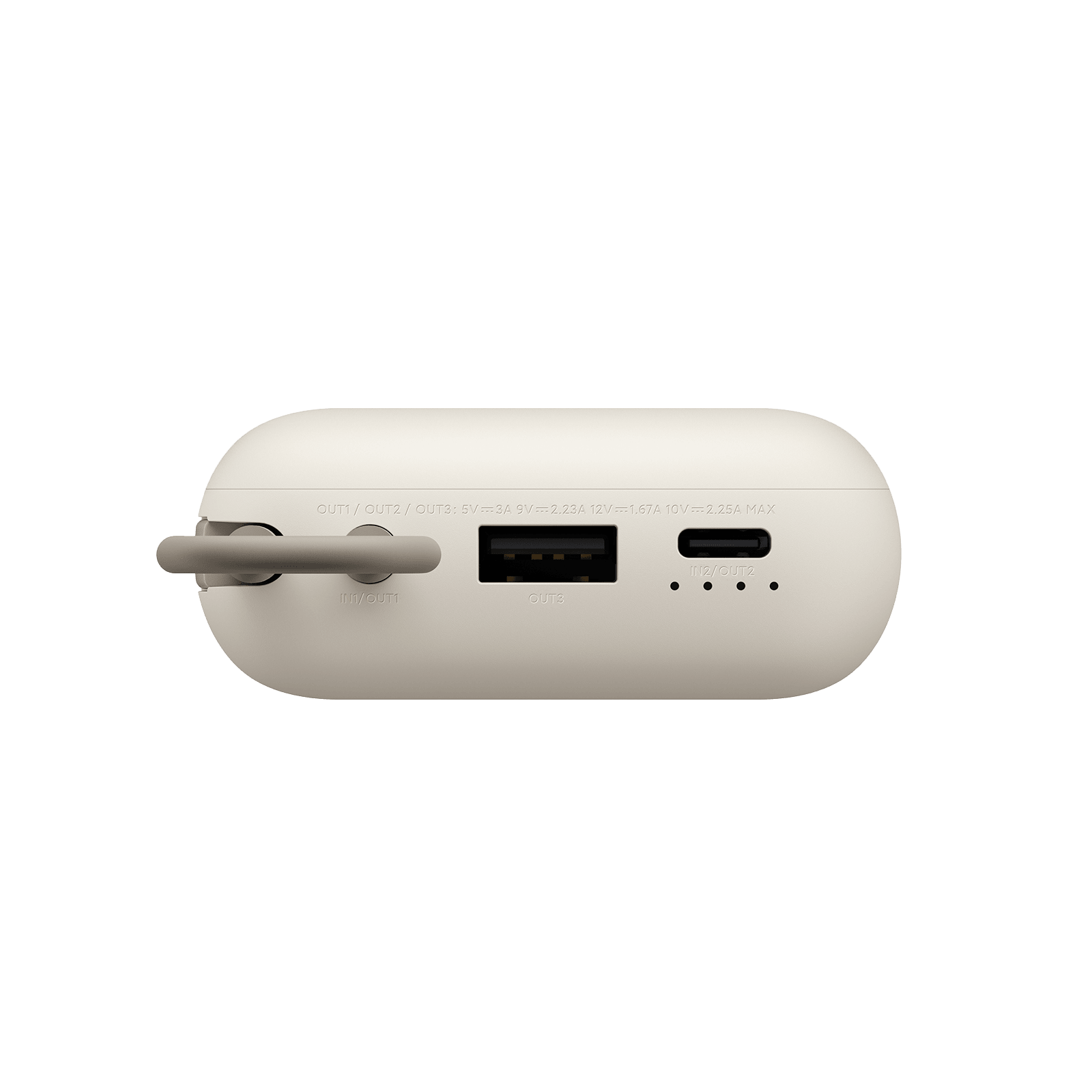 Xiaomi Power Bank 10000mAh (Integrated Cable) Tan GL