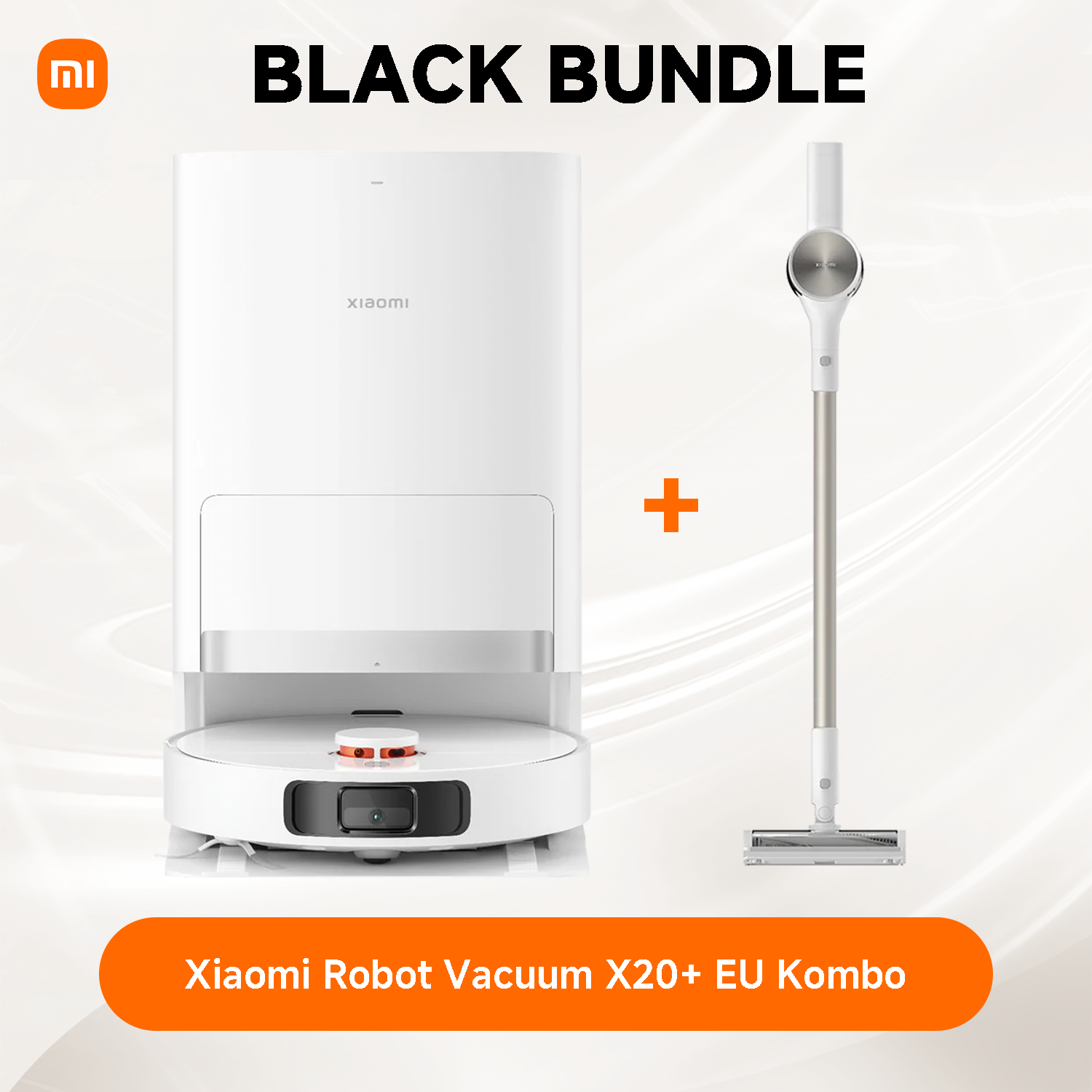 Xiaomi robotstøvsuger X20+ EU+ Xiaomi støvsuger G20 EU Kit