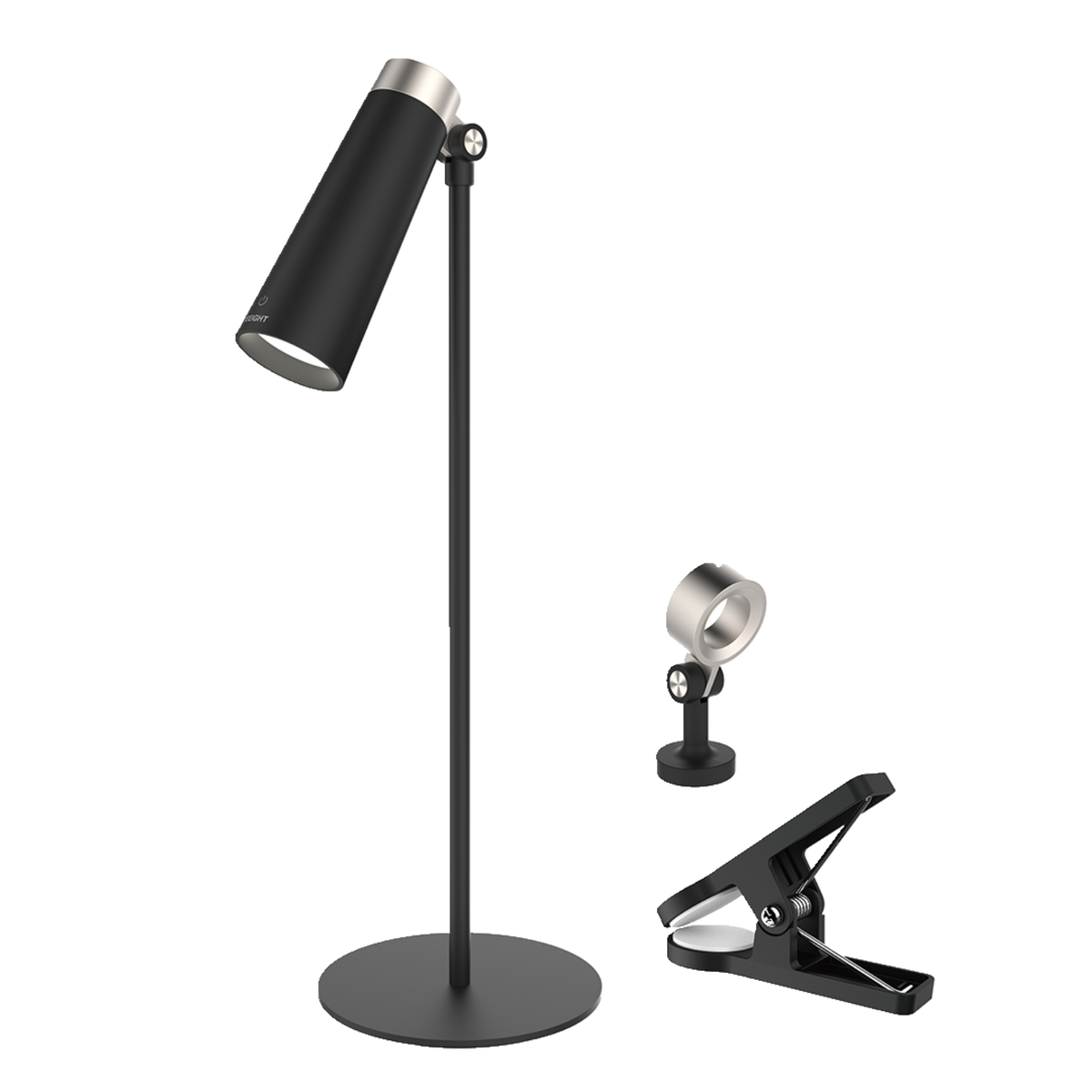 4-i-1 oppladbar skrivebordslampe